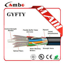 ISO / ROHS / CE / UL approuvé multi paires SM / MM câble à fibre optique câble optique flexible